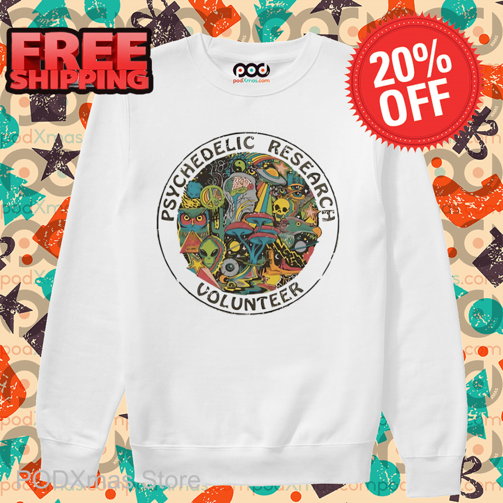 Psychedelic Research Volunteer Shirt