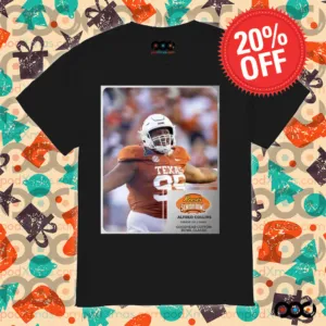 Reese’s Senior Bowl Alfred Collins Texas Longhorns Goodyear Cotton Bowl Classic 2025 Shirt