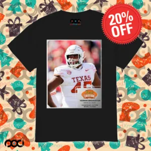 Reese’s Senior Bowl Vernon Broughton Texas Longhorns Goodyear Cotton Bowl Classic 2025 Shirt