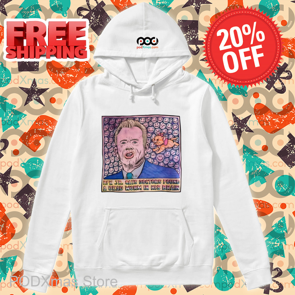 Rfk Jr Says Doctors Found A Dead Worm In His Brain Shirt
