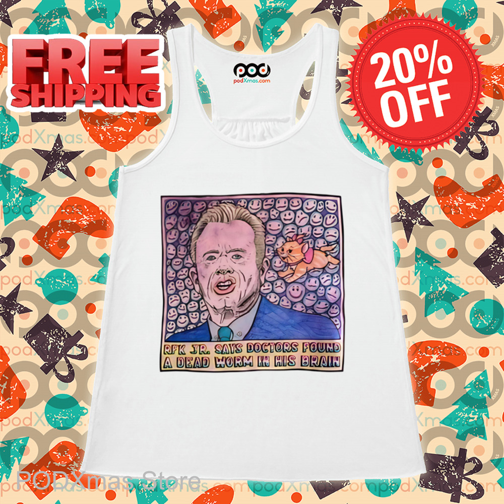 Rfk Jr Says Doctors Found A Dead Worm In His Brain Shirt