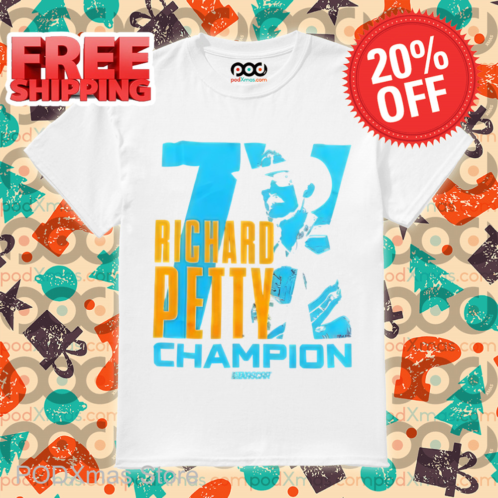 Richard Petty 7X Champion Nascar Shirt