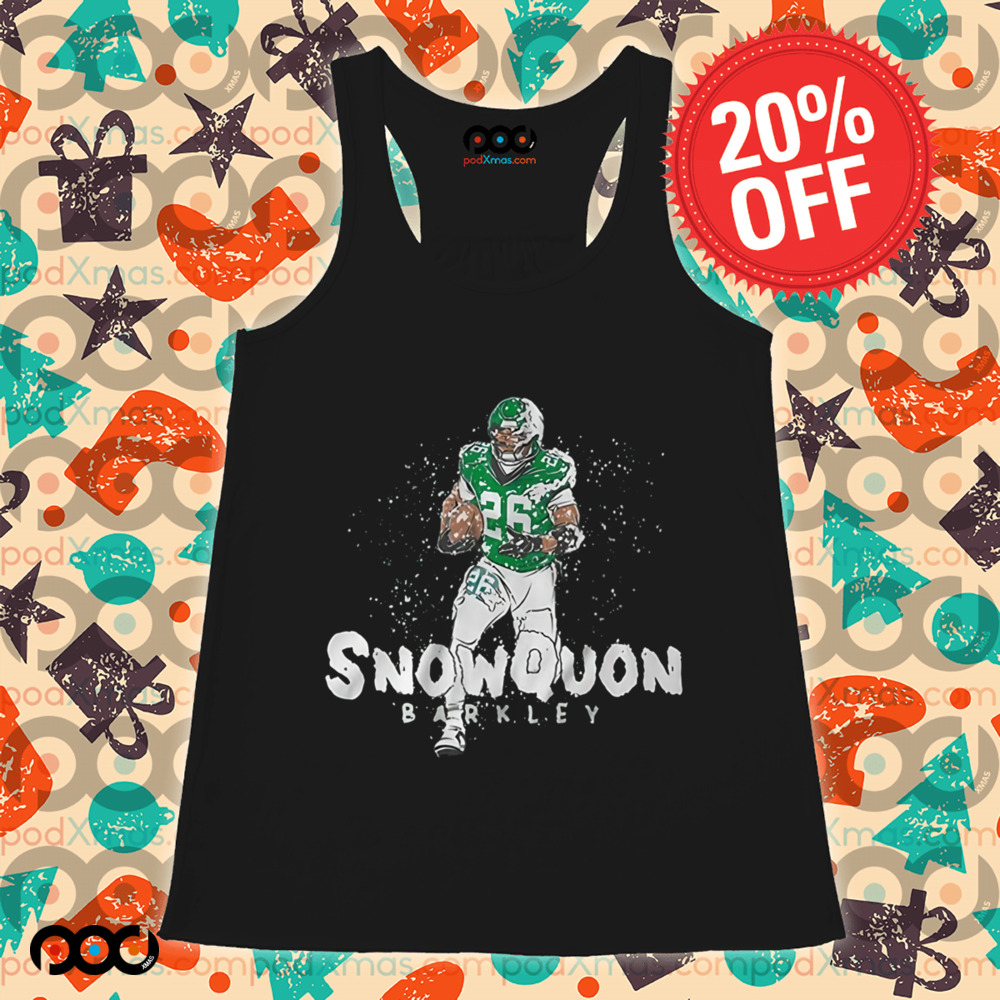 Saquon Barkley Snowquon Barkley Philadelphia Eagles NFL Graphic Shirt