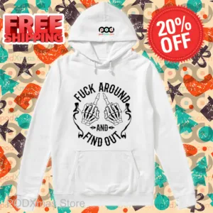 Skeleton Hands Fuck Around And Find Out Shirt