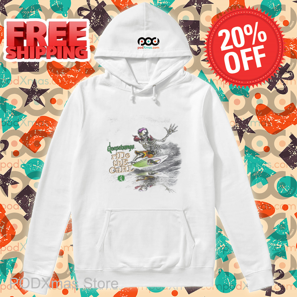 Skeleton Surfing Goosebumps Ride The CUrl Shirt