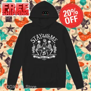 Skeletons Stay With Me Time Heals All Woes Shirt