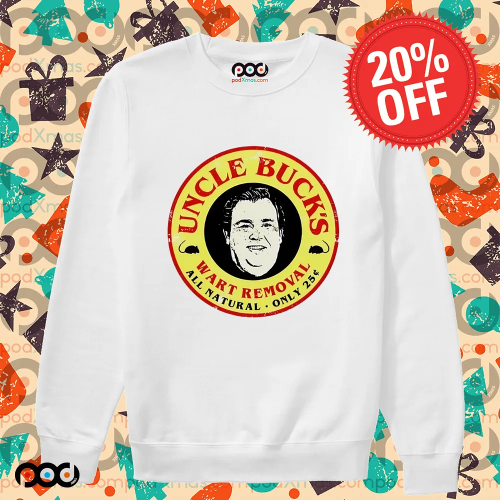 Uncle Buck’s Wart Removal all natural only 25 shirt