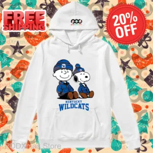 Snoopy Charlie Brown Kentucky Wildcats Shirt
