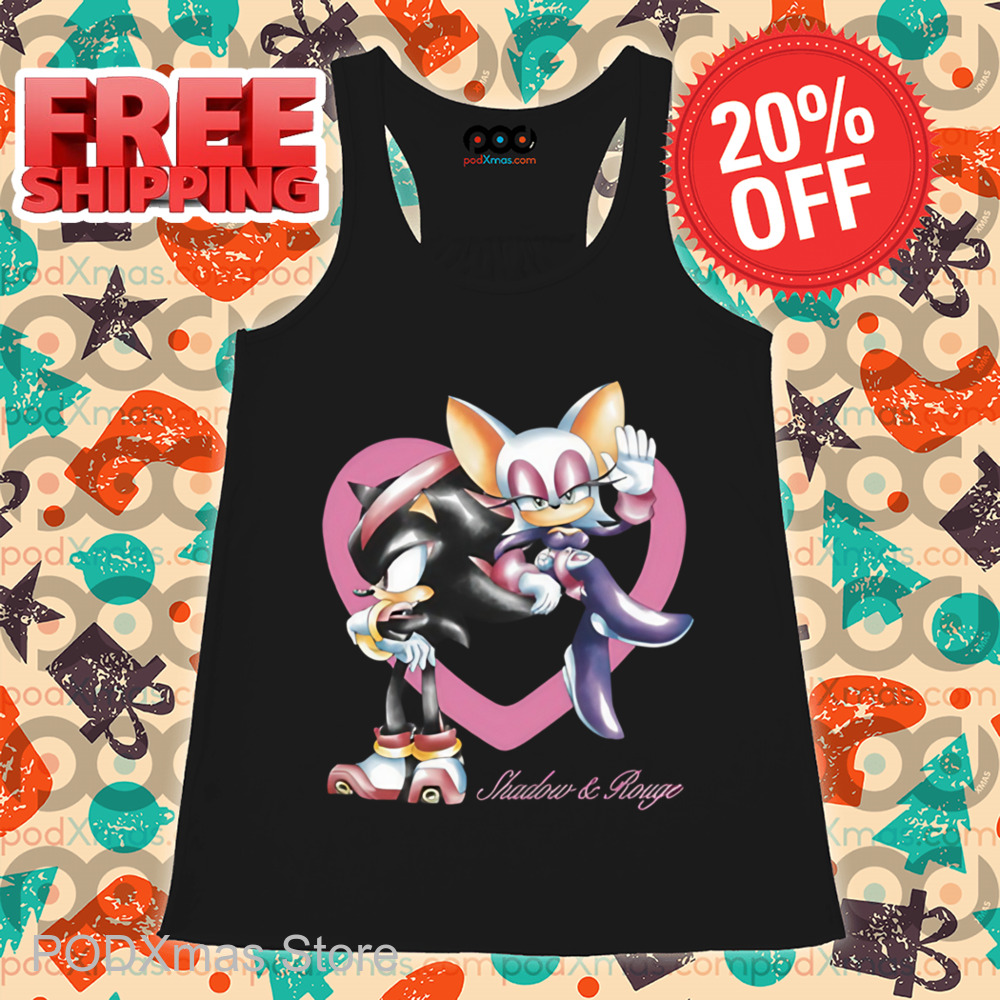 Sonic Shadow X Rouge Shirt