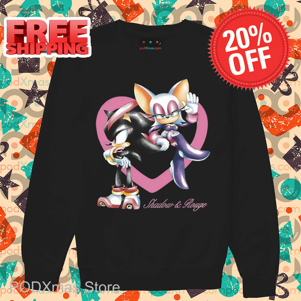 Sonic Shadow X Rouge Shirt