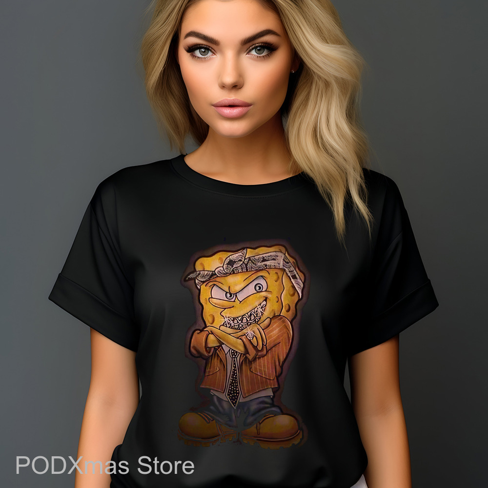 SpongeBob Gangster Grillz 2025 Shirt