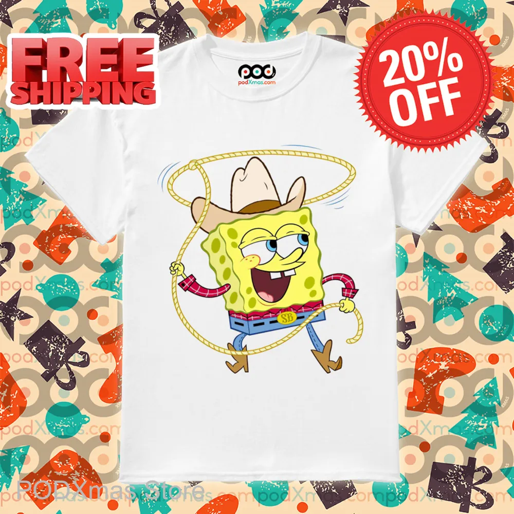 Spongebob Cowboy Shirt