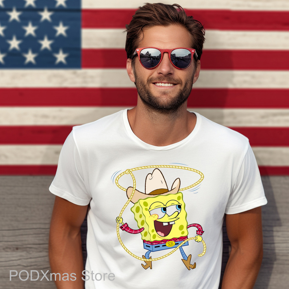 Spongebob Cowboy Shirt