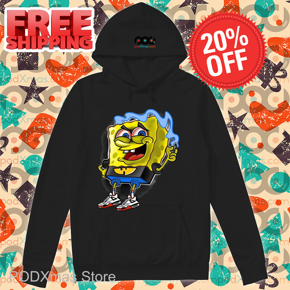 Spongebob High Smoking Weed Shirt