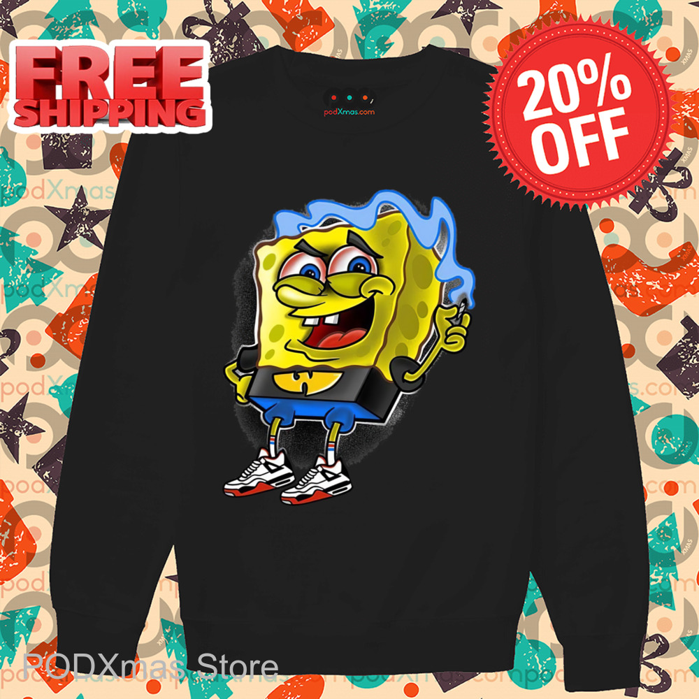 Spongebob High Smoking Weed Shirt