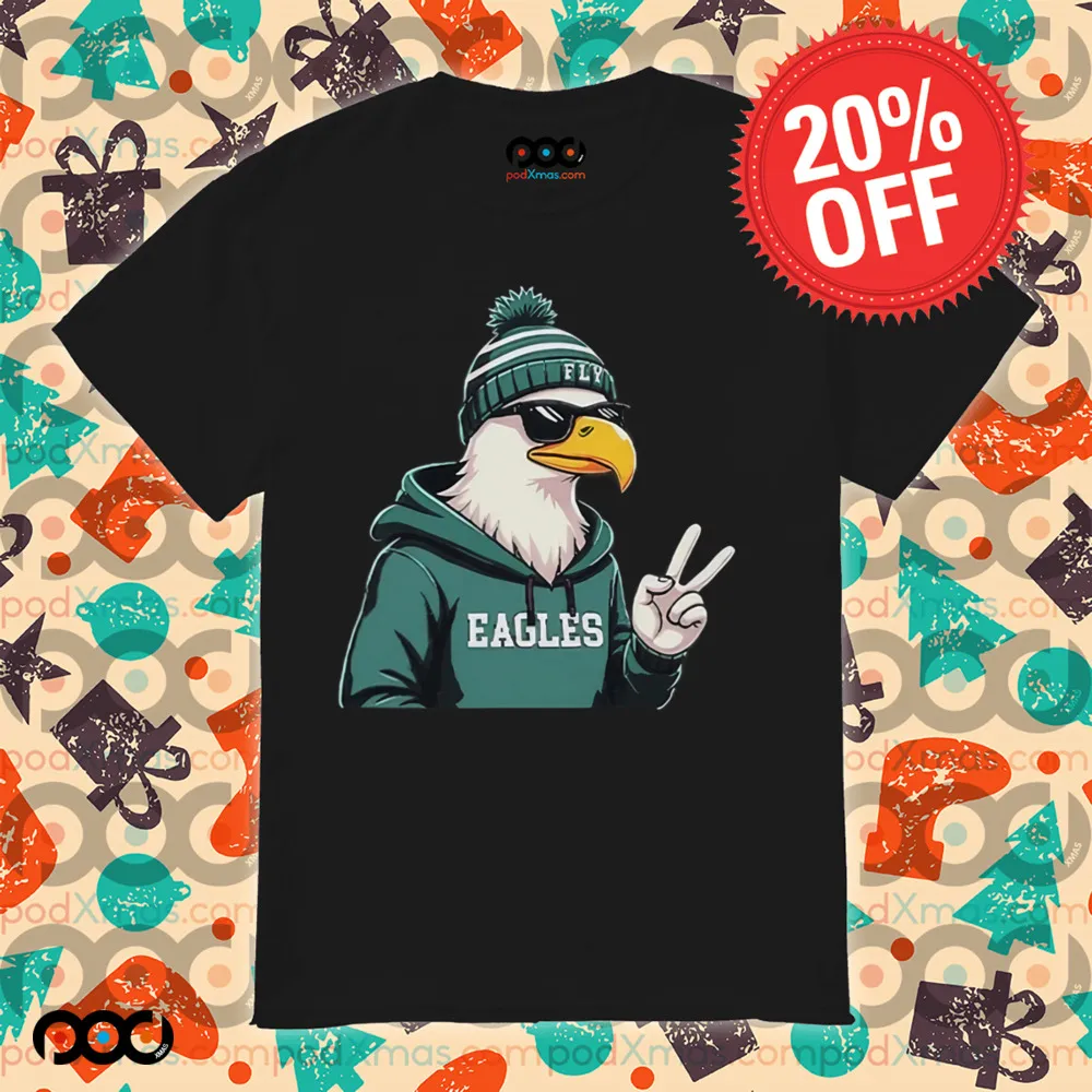Swoop Cool Philadelphia Eagles Fly 2025 Shirt
