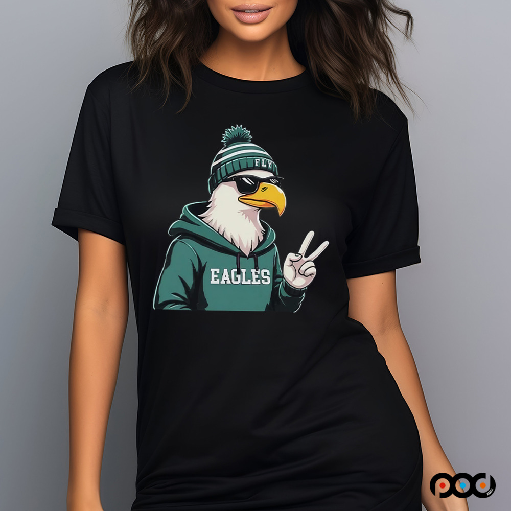 Swoop Cool Philadelphia Eagles Fly 2025 Shirt