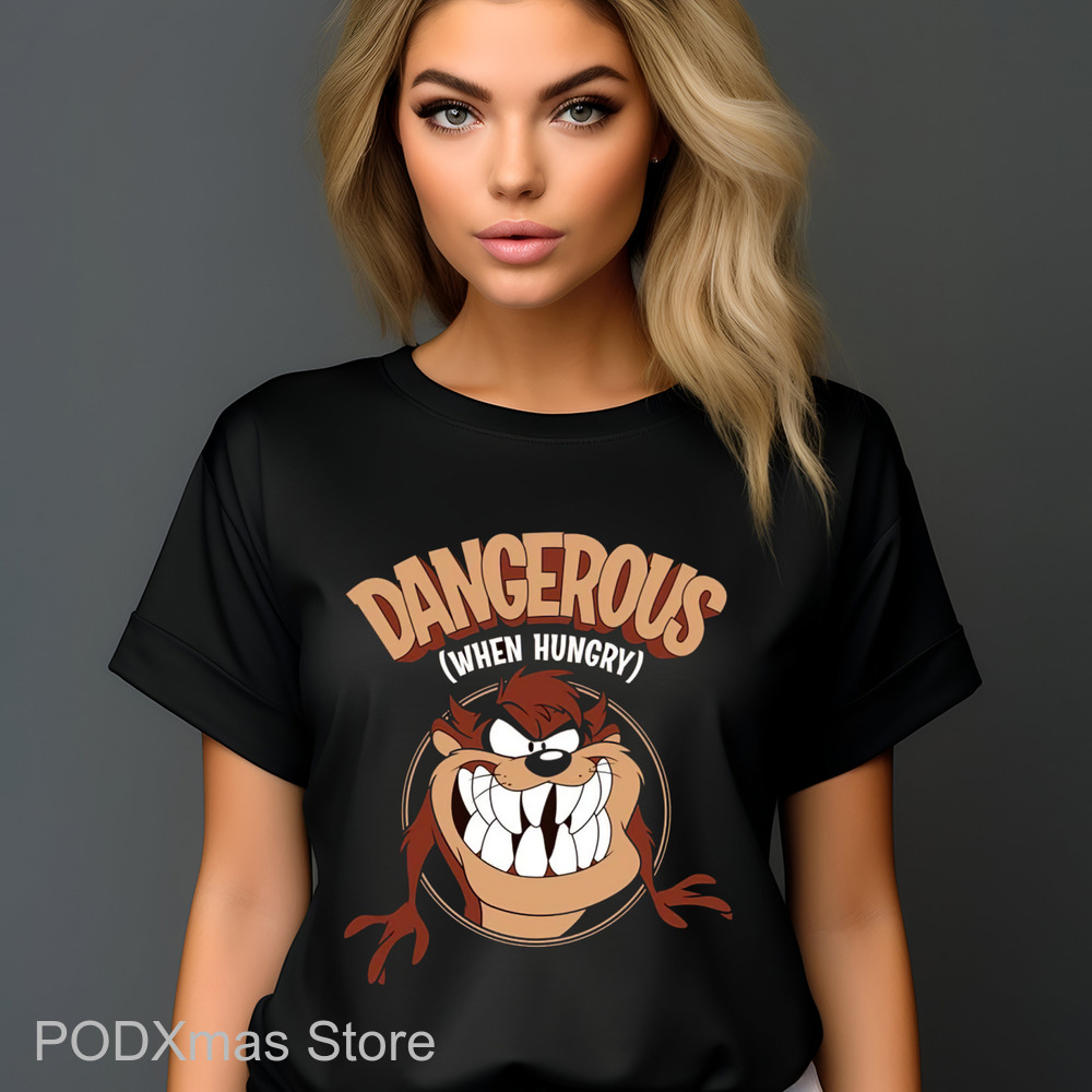 Taz Looney Tunes Dangerous When Hungry Shirt