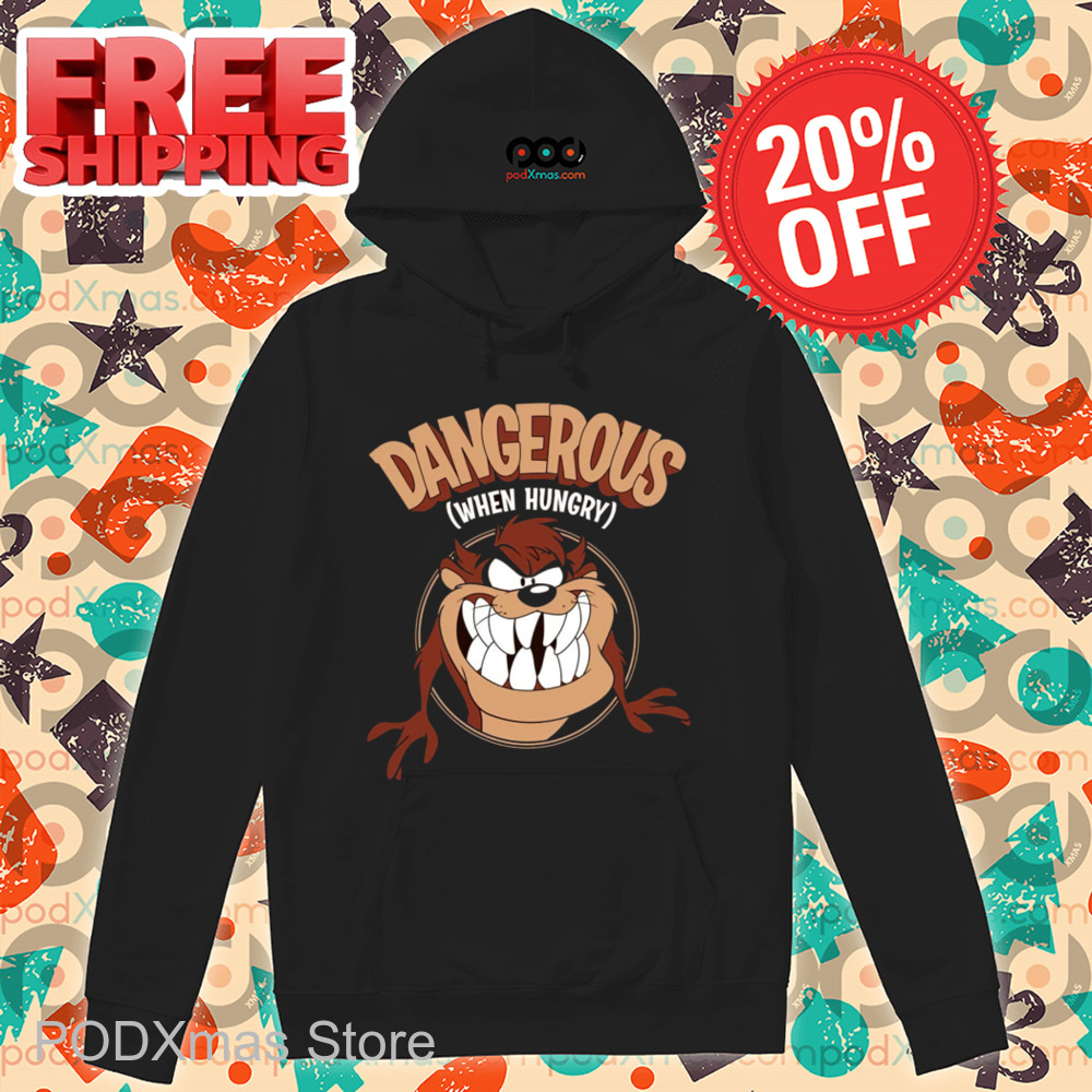 Taz Looney Tunes Dangerous When Hungry Shirt