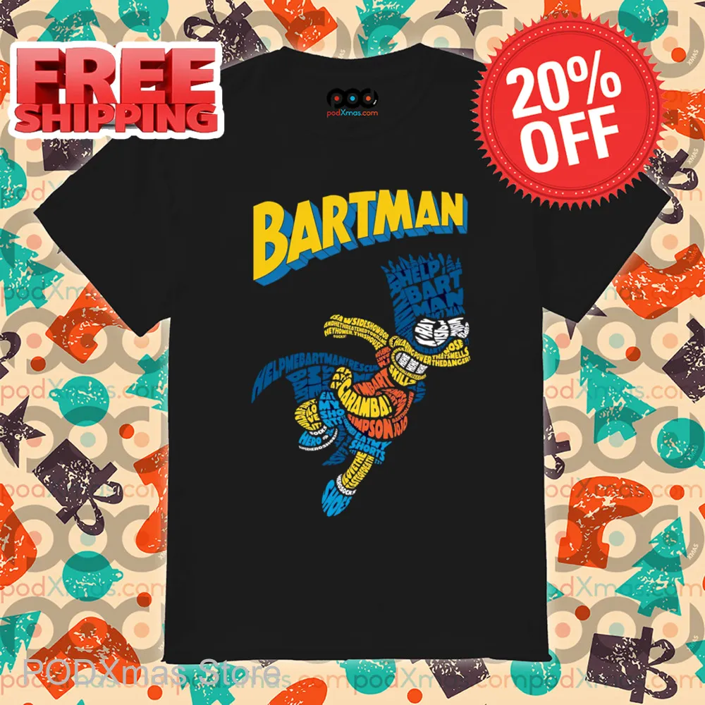 The Simpson Bart Simpson Bartman Shirt