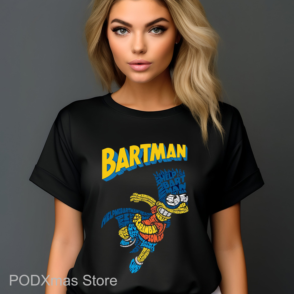 The Simpson Bart Simpson Bartman Shirt