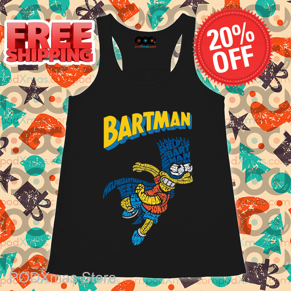 The Simpson Bart Simpson Bartman Shirt