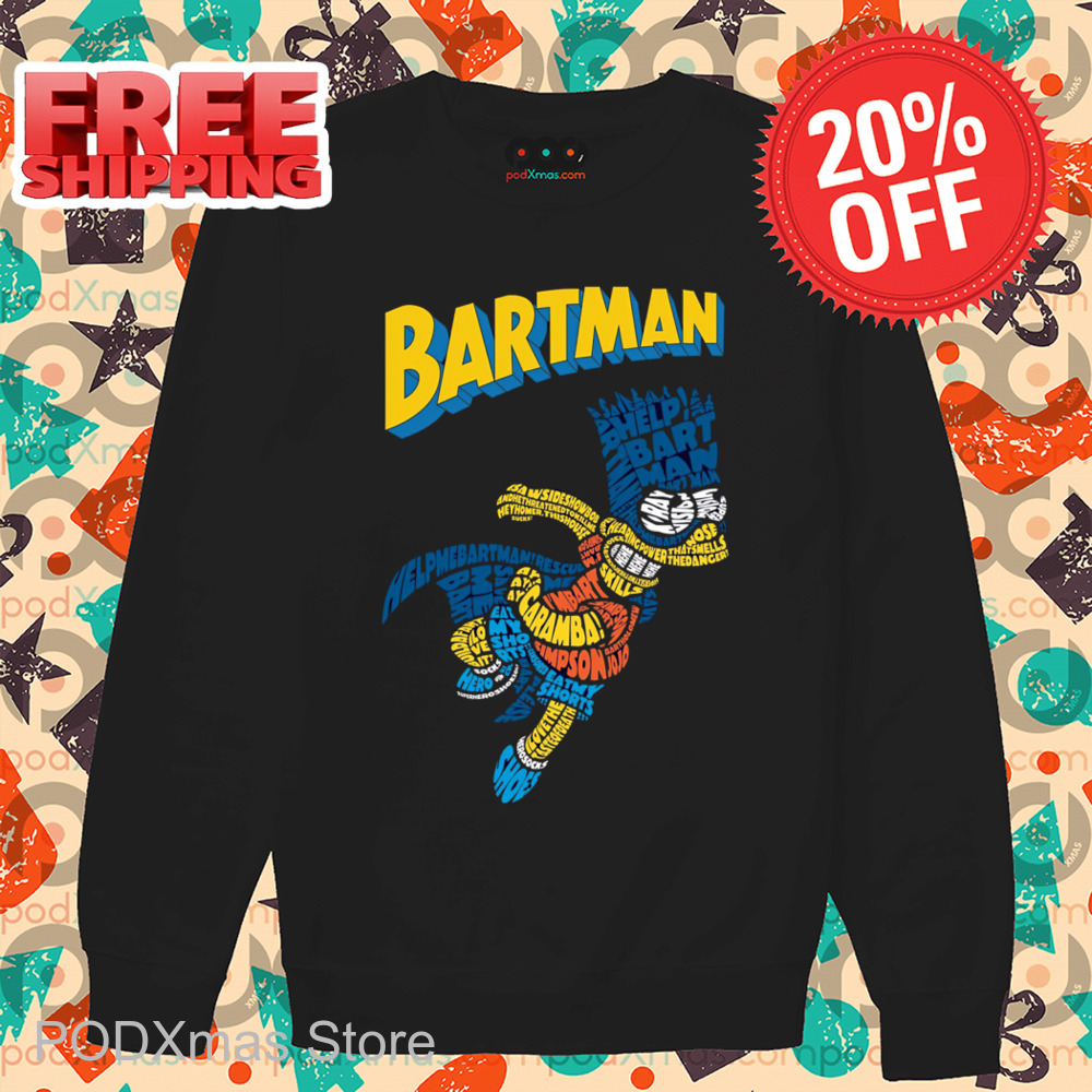 The Simpson Bart Simpson Bartman Shirt