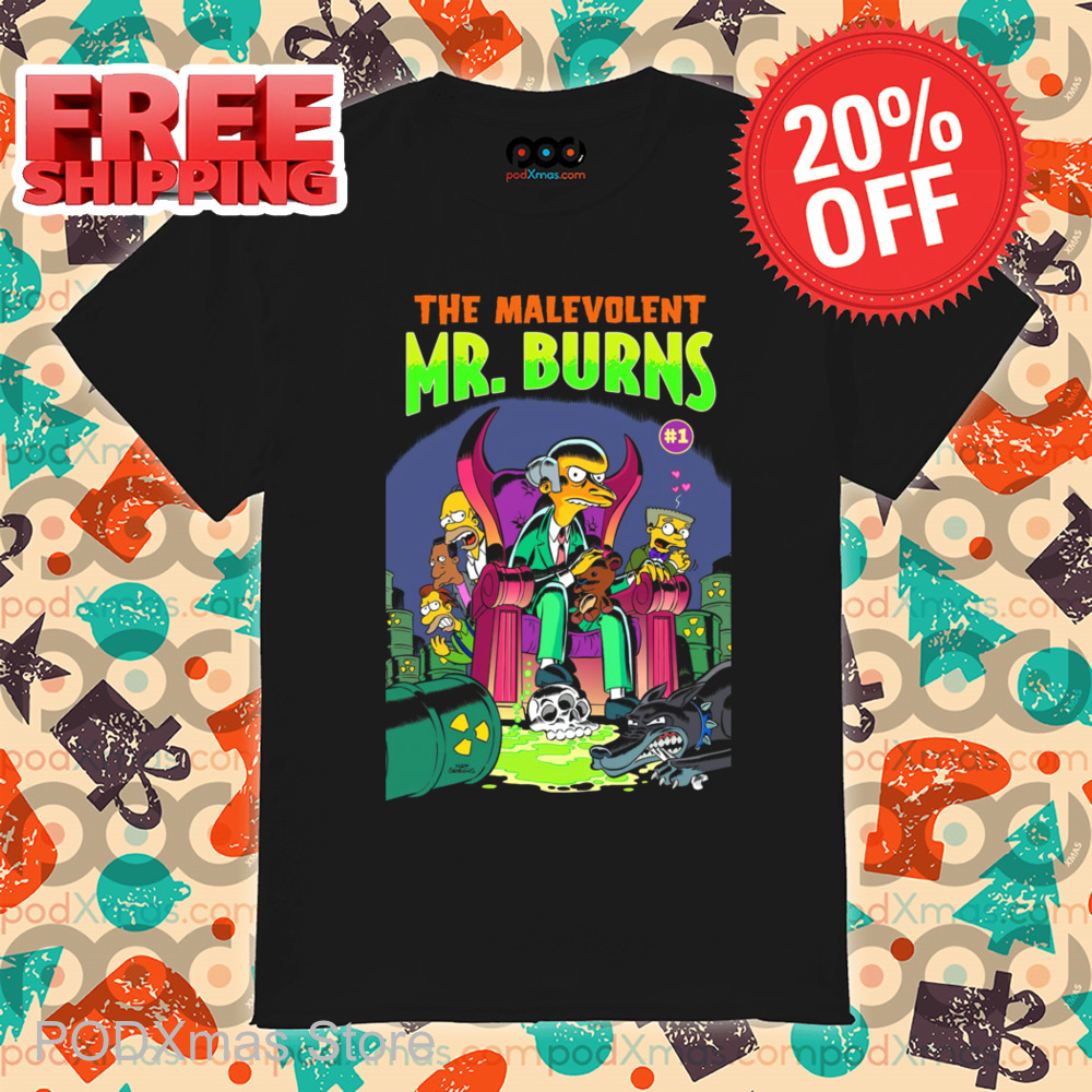 The Simpson The Malevolent Mr Burns Shirt