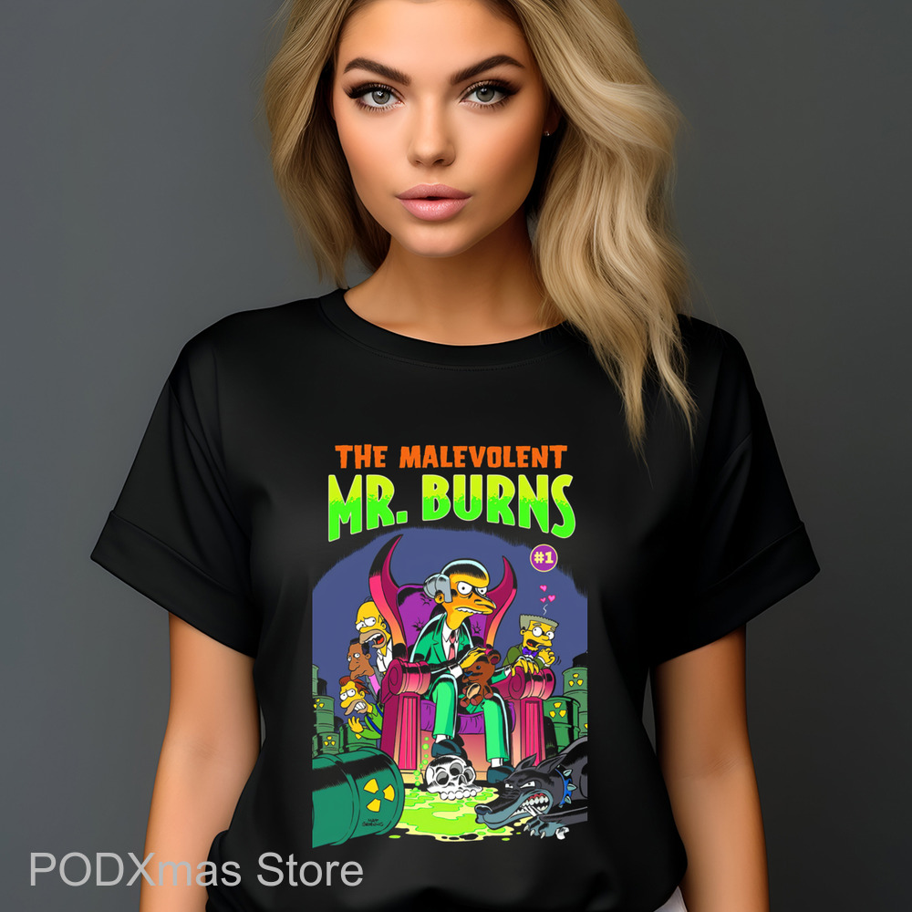 The Simpson The Malevolent Mr Burns Shirt