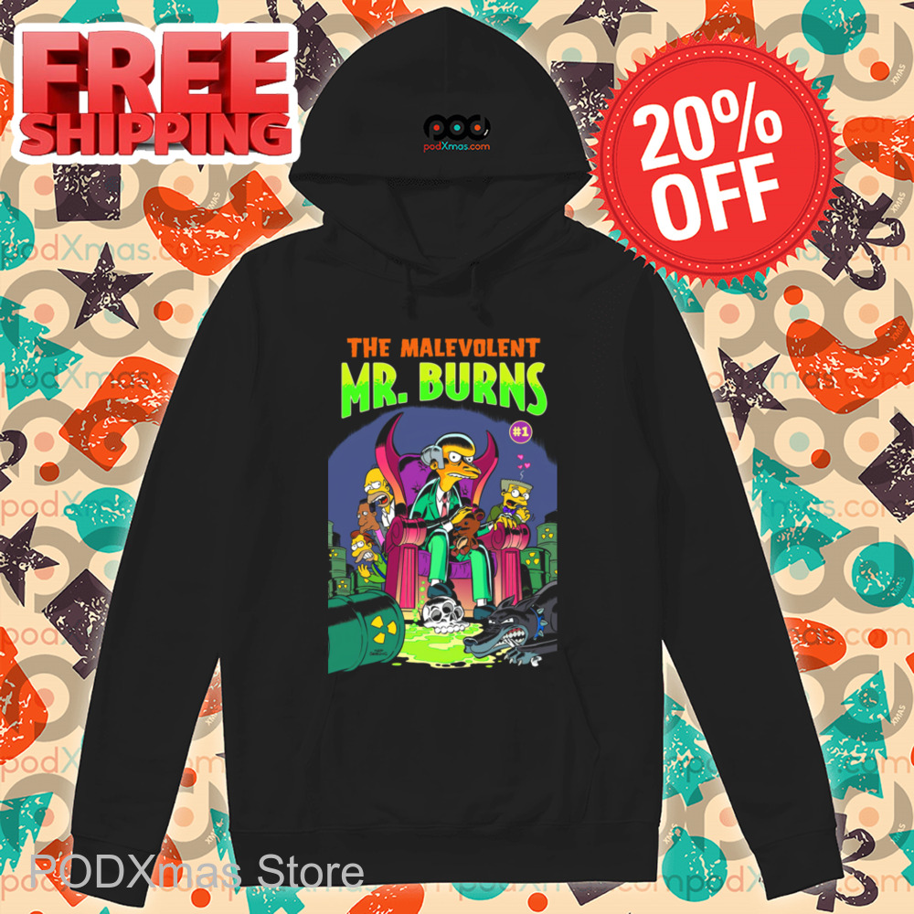 The Simpson The Malevolent Mr Burns Shirt