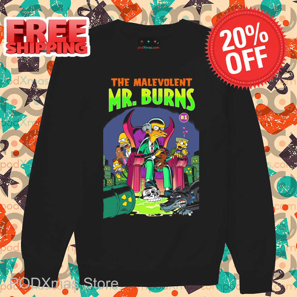 The Simpson The Malevolent Mr Burns Shirt