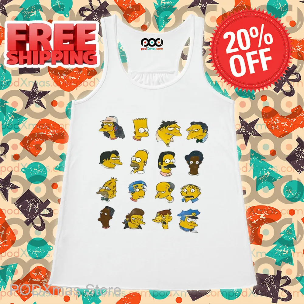 The Simpsons Characters 2025 Shirt