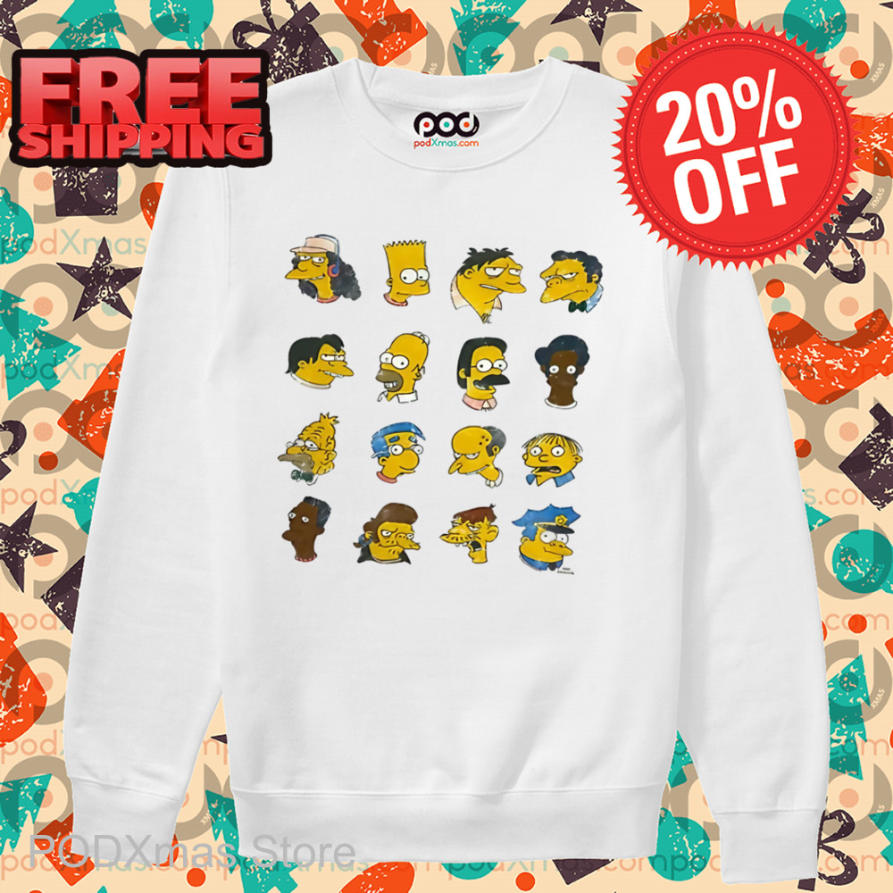 The Simpsons Characters 2025 Shirt