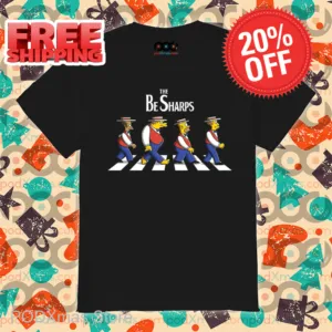 The Simpsons Crossing The Be Sharps Shirt