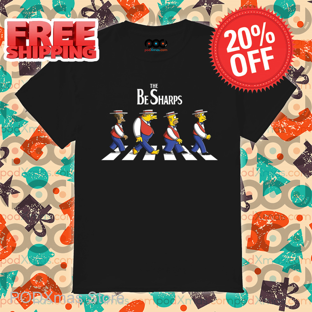 The Simpsons Crossing The Be Sharps Shirt