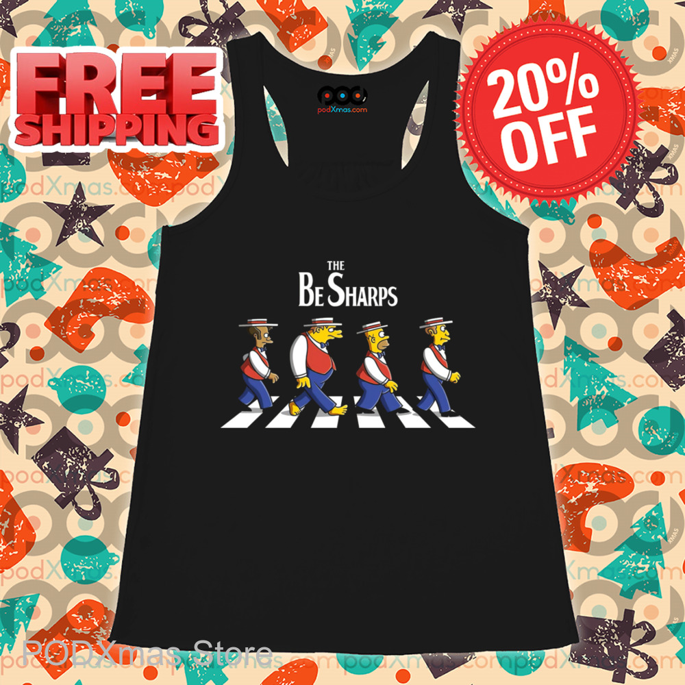 The Simpsons Crossing The Be Sharps Shirt