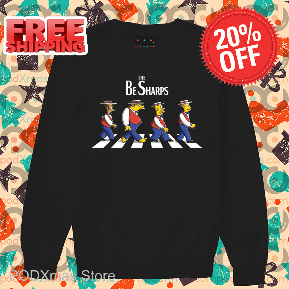 The Simpsons Crossing The Be Sharps Shirt