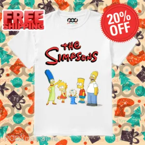 The Simpsons Family Characters Shirt