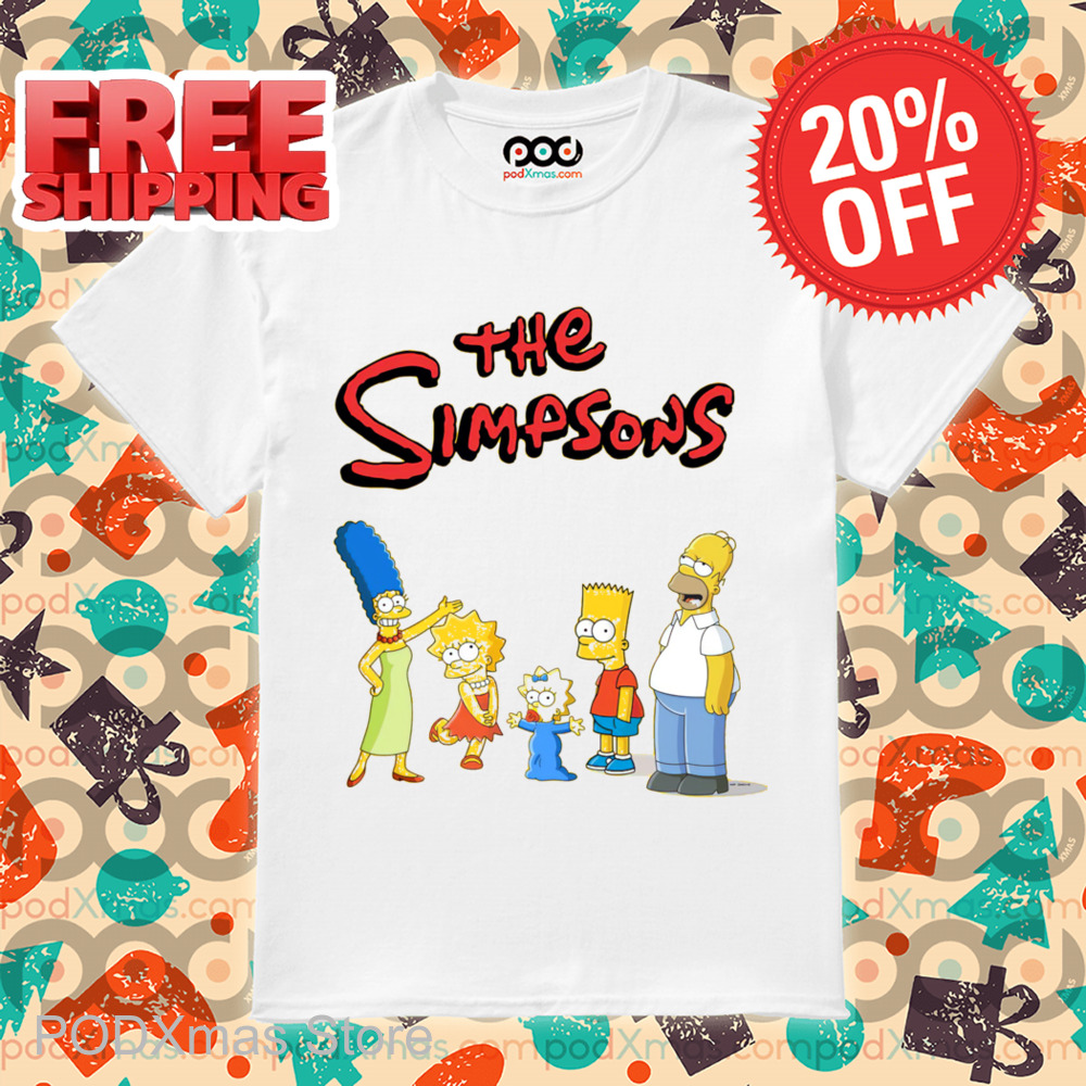 The Simpsons Family Characters Shirt