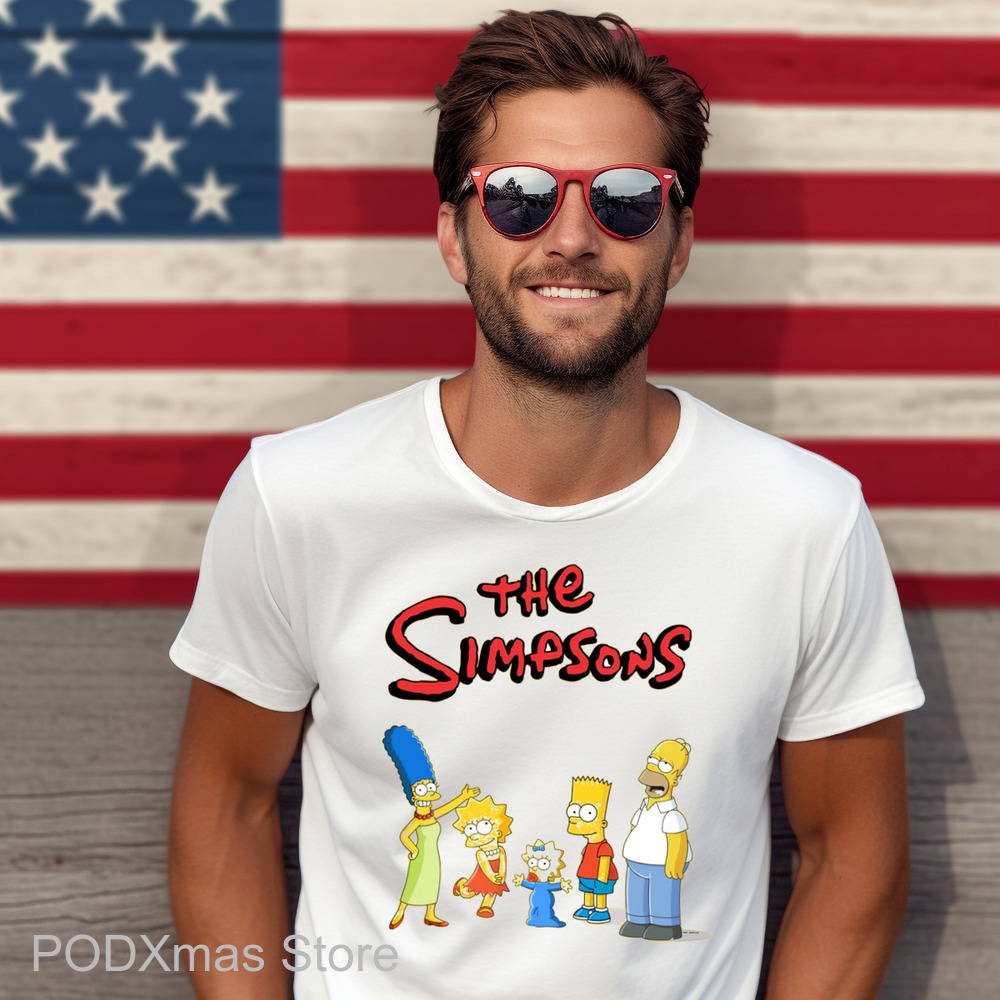 The Simpsons Family Characters Shirt