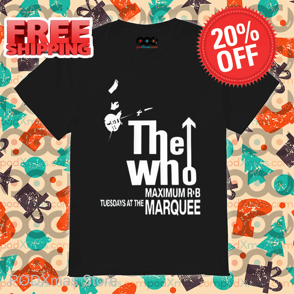 The Who X Modfather Clothing The Marquee Shirt
