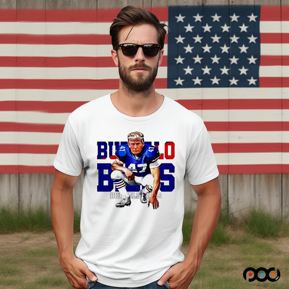Trump 47 Buffalo Bills Super Bowl Lix 2025 shirt