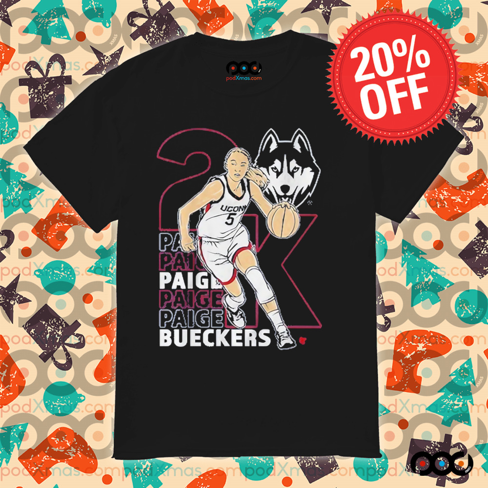 UConn Basketball Paige Bueckers 2K Shirt