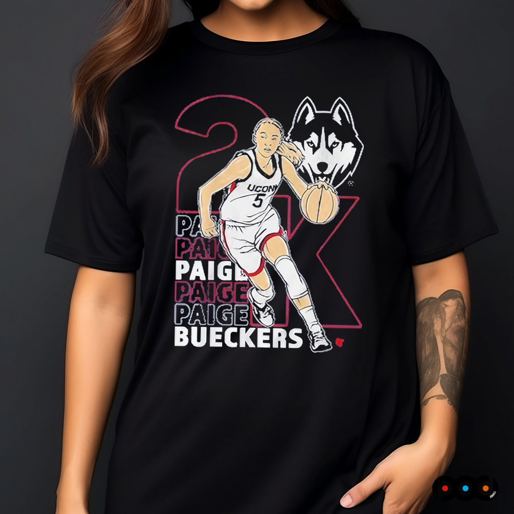 UConn Basketball Paige Bueckers 2K Shirt