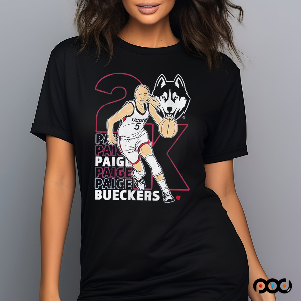 UConn Basketball Paige Bueckers 2K Shirt