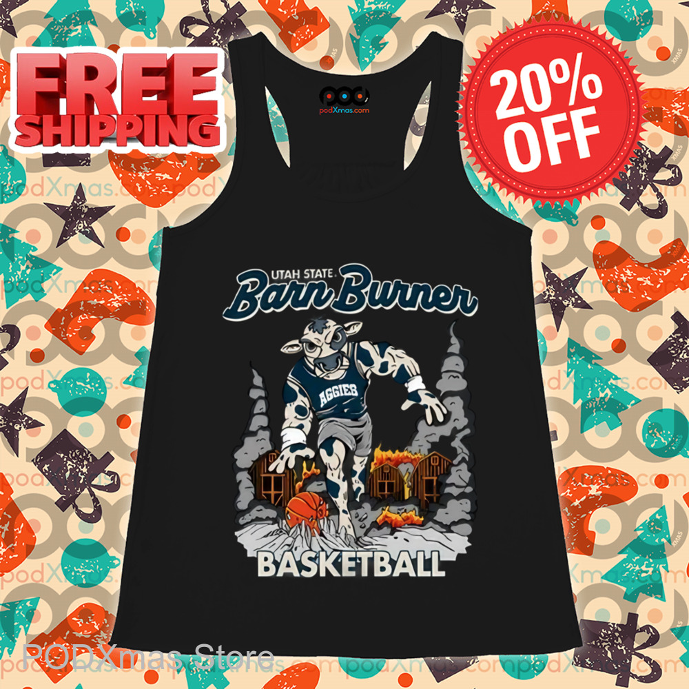 UTAH State Barn Burner Basketball Shirt