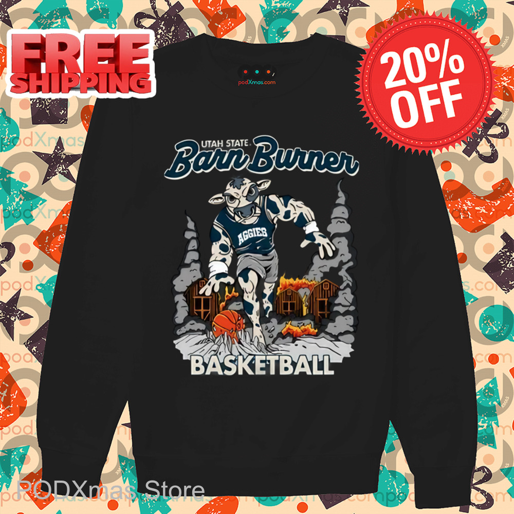 UTAH State Barn Burner Basketball Shirt