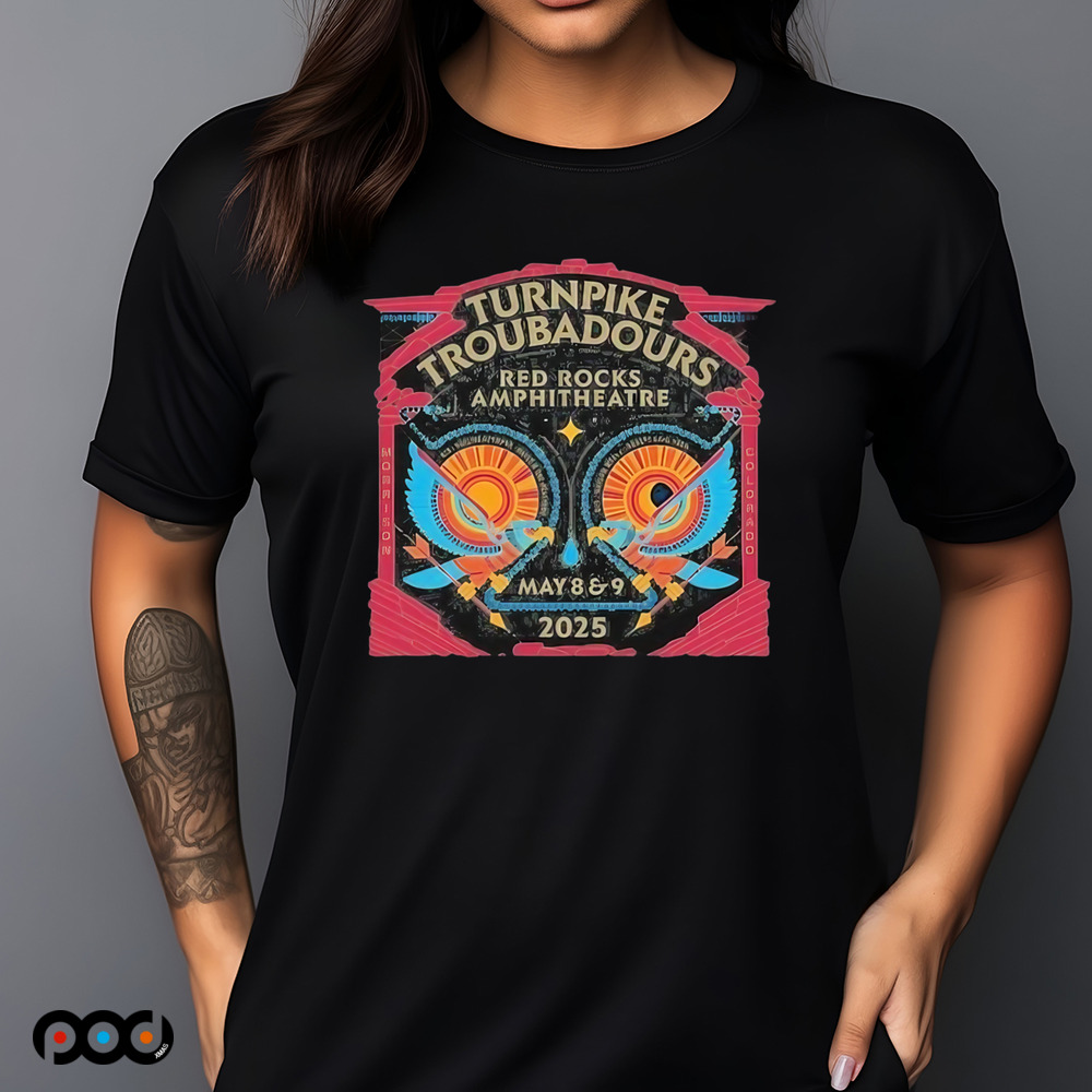 Turnpike Troubadours Red Rocks Amphitheatre May 8 & 9 2025 Shirt