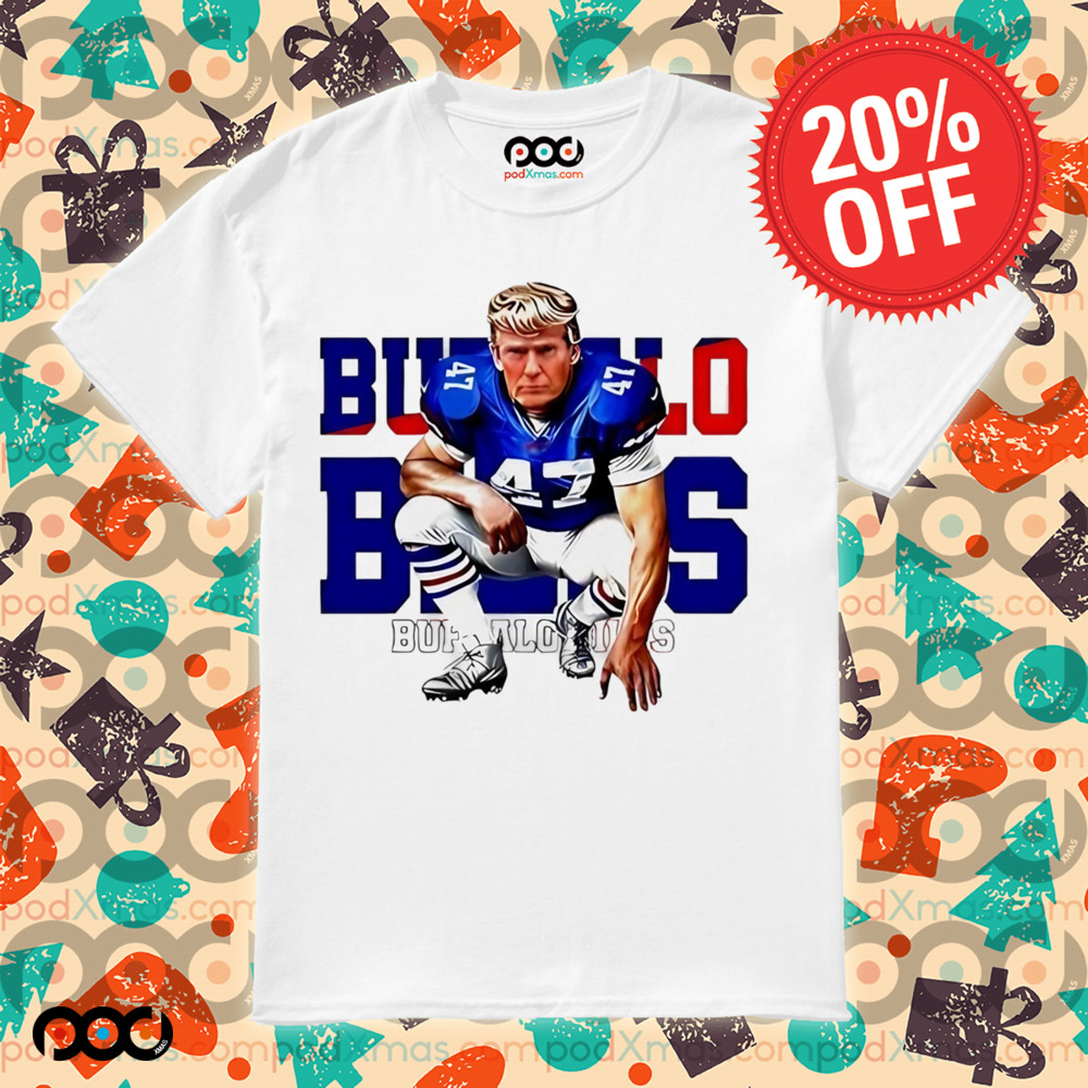 Trump 47 Buffalo Bills Super Bowl Lix 2025 shirt