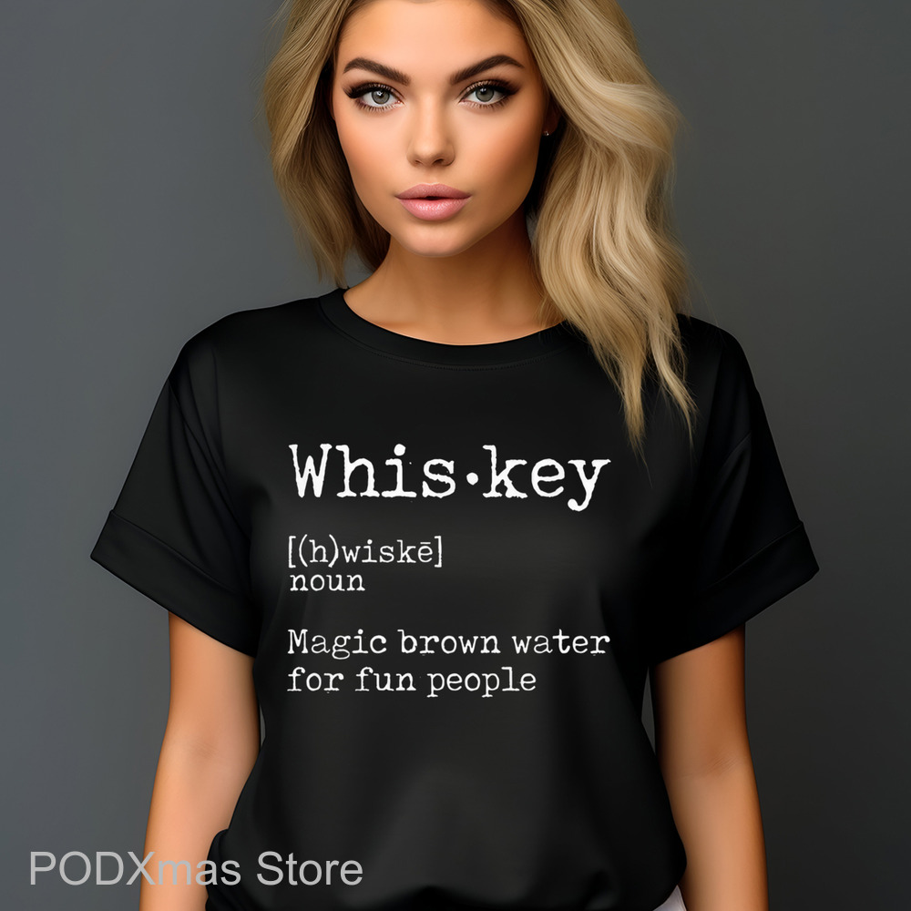 Whiskey Magic Brown Water For Fun People Shirt